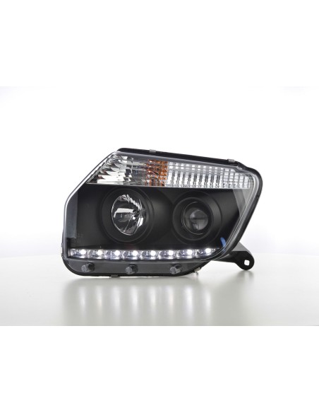Set di fari Daylight Luci di marcia diurna a LED Dacia Duster dal 2014 nere