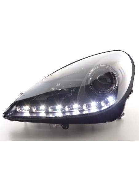 Faro Daylight LED DRL look Mercedes SLK R171 04-11 nero