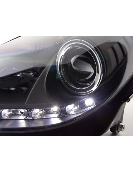 Faro Daylight LED DRL look Mercedes SLK R171 04-11 nero