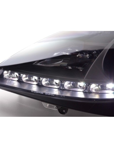 Faro Daylight LED DRL look Mercedes SLK R171 04-11 nero