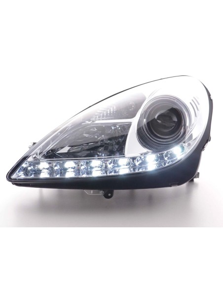 Fari Daylight Luci diurne a LED Mercedes SLK R171 cromate