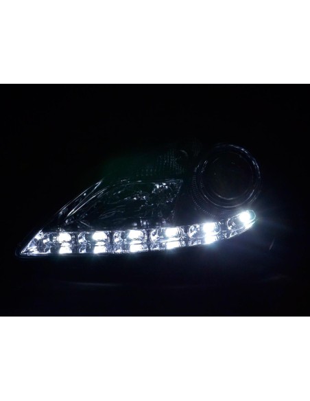 Fari Daylight Luci diurne a LED Mercedes SLK R171 cromate