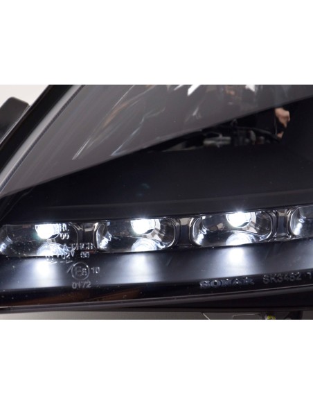 Fari Daylight Luci diurne a LED Mercedes SLK R171 nere