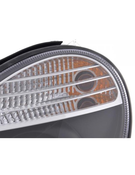 Set faro Mercedes Classe E tipo W211 02-06 nero