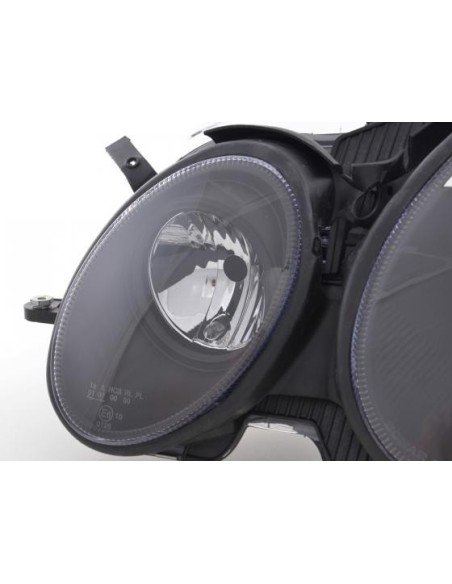 Set faro Mercedes Classe E tipo W211 02-06 nero