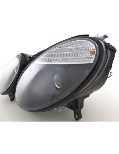Set faro Mercedes Classe E tipo W211 02-06 nero