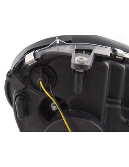 Set faro Mercedes Classe E tipo W211 02-06 nero