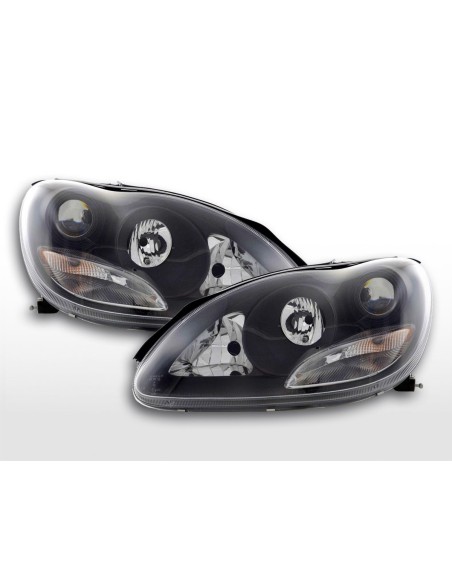 Set faro Mercedes Classe S tipo W220 98-01 nero