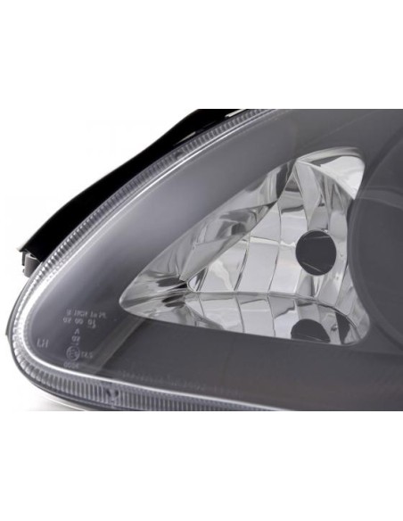 Set faro Mercedes Classe S tipo W220 98-01 nero