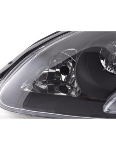Set faro Mercedes Classe S tipo W220 98-01 nero
