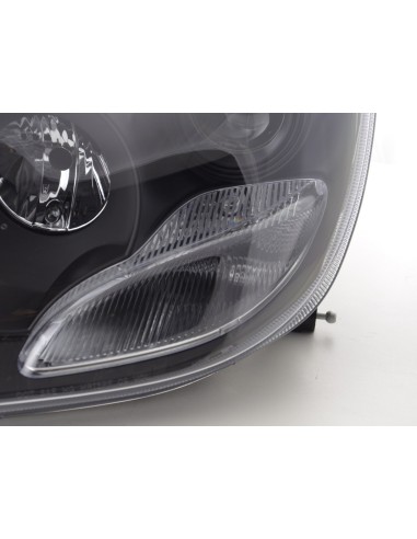 Set faro Mercedes Classe S tipo W220 98-01 nero