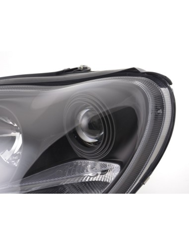 Set faro Mercedes Classe S tipo W220 98-01 nero