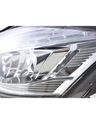 Set di fari Xenon Daylight LED DRL look Mercedes-Benz Classe S (221) 05-09 cromato