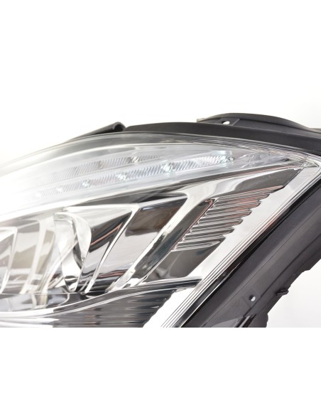 Faro Daylight LED DRL look Mercedes-Benz Classe S (221) 05-09 cromato
