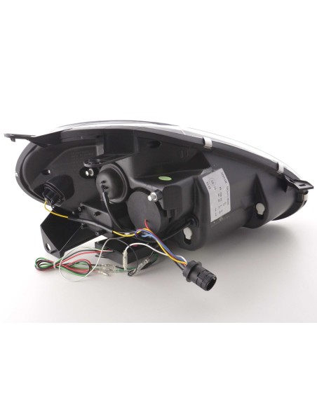 Faro Daylight Luci diurne a LED Fiat Grande Punto 199 nero