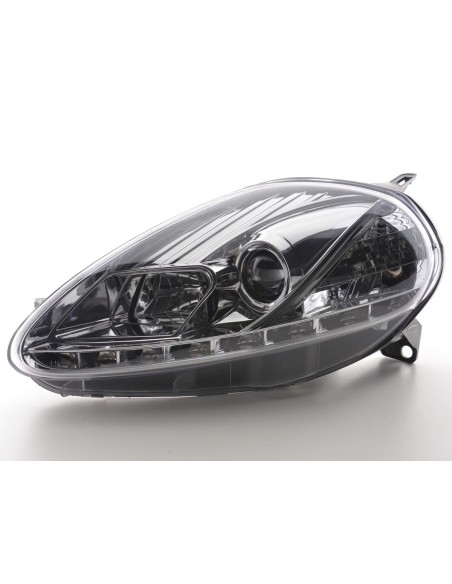 Fanale Daylight Luci diurne a LED Fiat Grande Punto 199 cromate