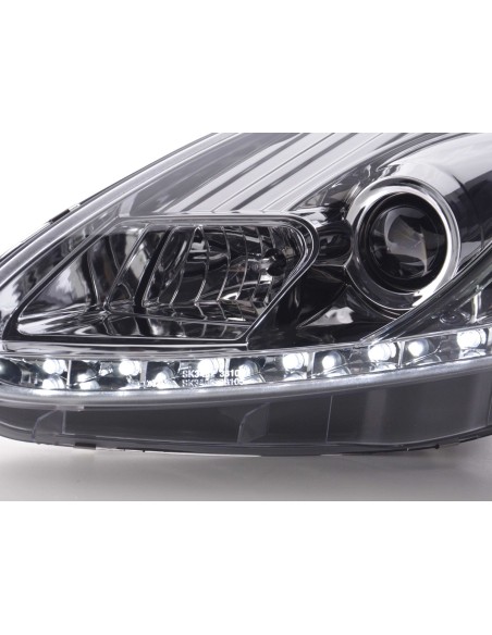 Fanale Daylight Luci diurne a LED Fiat Grande Punto 199 cromate