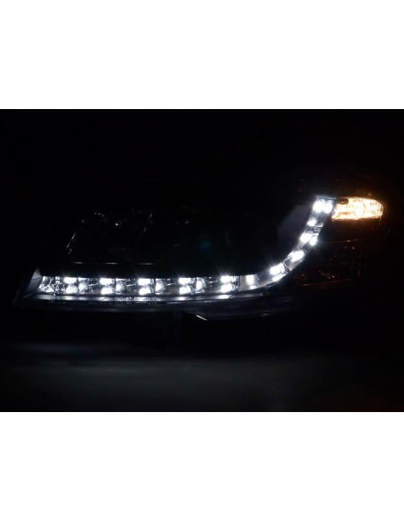 Faro Daylight Luci diurne a LED Fiat Stilo 01-06 nero