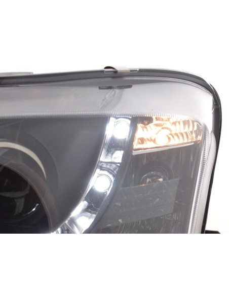 Faro Daylight Luci diurne a LED Fiat Stilo 01-06 nero