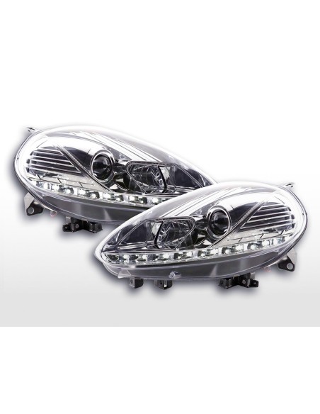 Faro Daylight Luci diurne a LED Fiat Punto Evo 09- cromato