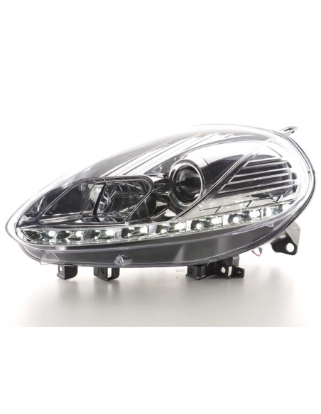 Faro Daylight Luci diurne a LED Fiat Punto Evo 09- cromato