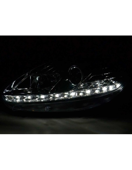 Faro Daylight Luci diurne a LED Fiat Punto Evo 09- cromato