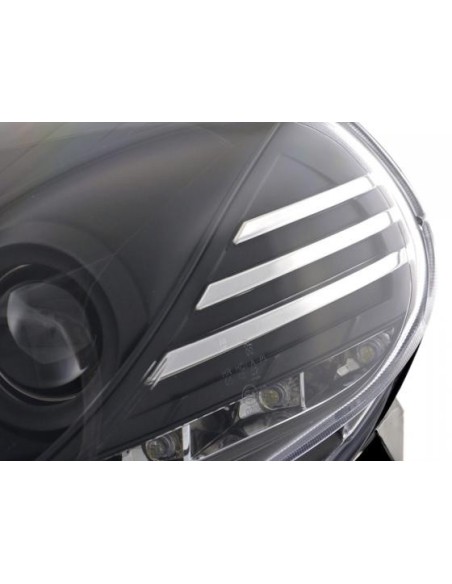 Fanale Daylight Luci diurne a LED Fiat Punto Evo 09- nero