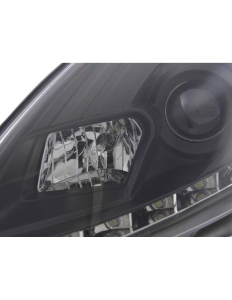 Fanale Daylight Luci diurne a LED Fiat Punto Evo 09- nero