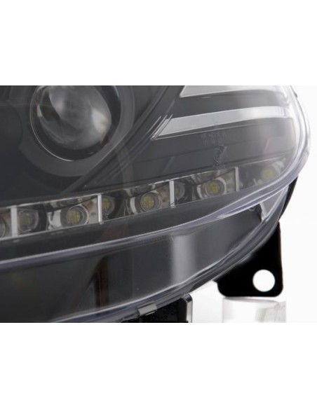 Fanale Daylight Luci diurne a LED Fiat Punto Evo 09- nero