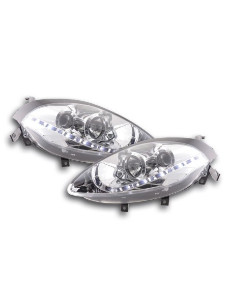 Faro Daylight LED DRL look Fiat Bravo tipo 198 07- cromato