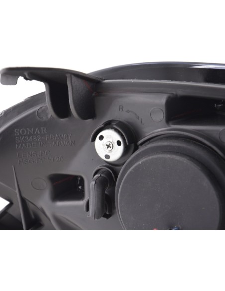 Faro Daylight LED DRL look Fiat Bravo tipo 198 07- cromato