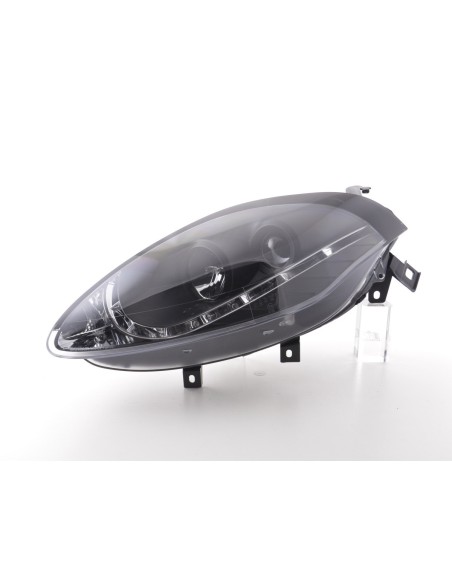 Faro Daylight LED DRL look Fiat Bravo tipo 198 07- nero