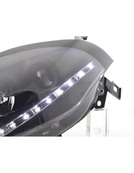 Faro Daylight LED DRL look Fiat Bravo tipo 198 07- nero