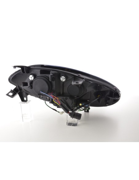Faro Daylight LED DRL look Fiat Bravo tipo 198 07- nero