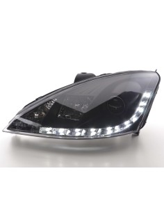 Faro Daylight Luci di marcia diurna a LED Ford Focus 1 C170 nero 2