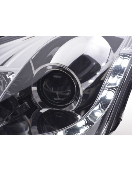 Faro diurno Luci di marcia diurna a LED Ford Focus 1 C170 cromate