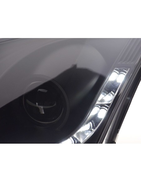 Faro Daylight Luci di marcia diurna a LED Ford Focus 1 C170 nero