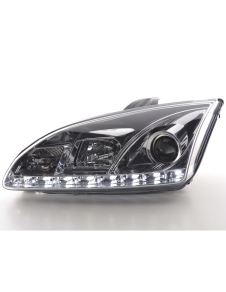 Faro diurno Luci di marcia diurna a LED Ford Focus 2 C307 cromate