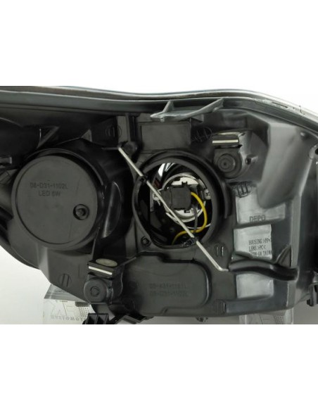 Set faro Ford Focus 2 tipo C307 08-10 cromato