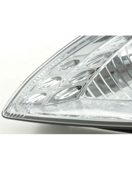 Set faro Ford Focus 2 tipo C307 08-10 cromato