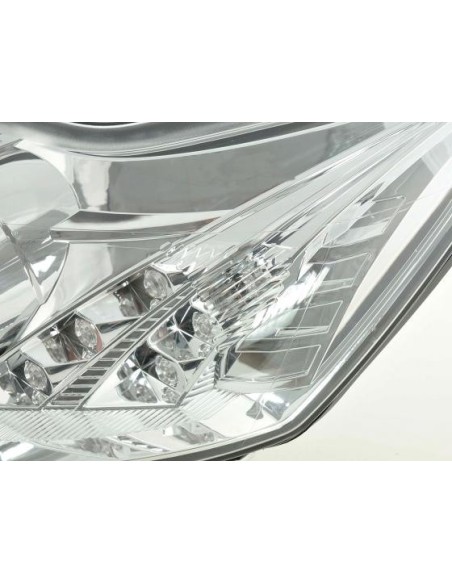 Set faro Ford Focus 2 tipo C307 08-10 cromato