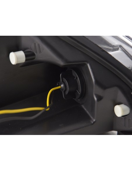 Daylight faro LED DRL look Ford Focus 4/5 porte. 05-08 cromato per veicoli con guida a destra