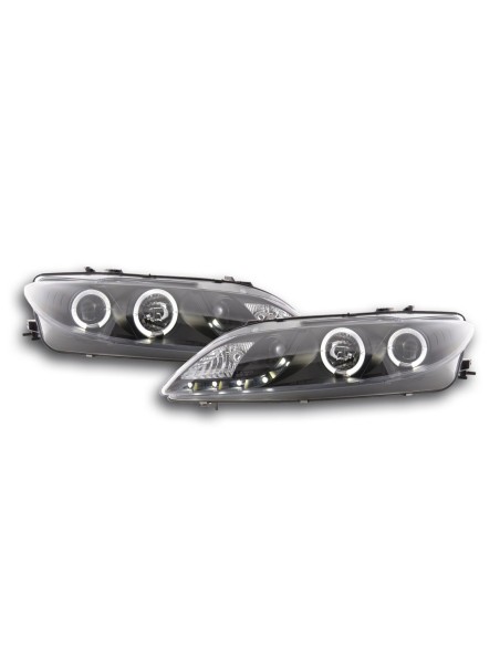 Daylight faro LED DRL look Mazda 6 Limo 02-07 nero