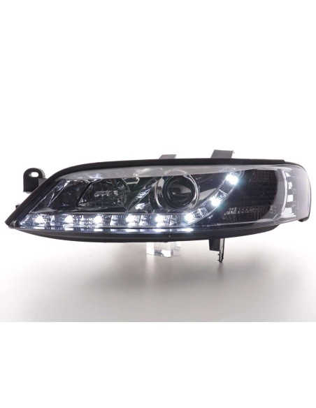 Faro diurno Luci di marcia diurna a LED Opel Vectra B 99-02 cromate