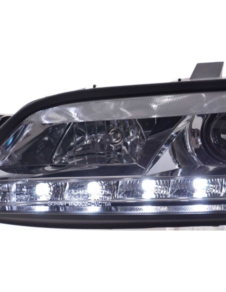 Faro diurno Luci di marcia diurna a LED Opel Vectra B 99-02 cromate