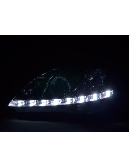 Faro Daylight Luci di marcia diurna a LED Opel Corsa C 01-06 cromate