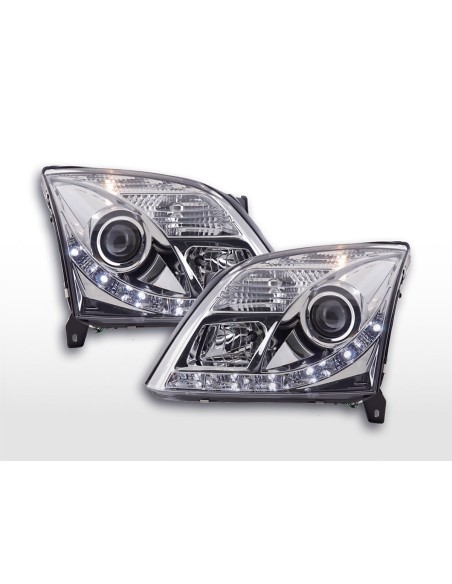 Faro Daylight LED DRL look Opel Vectra C 02-05 cromato