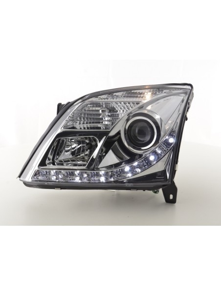Faro Daylight LED DRL look Opel Vectra C 02-05 cromato