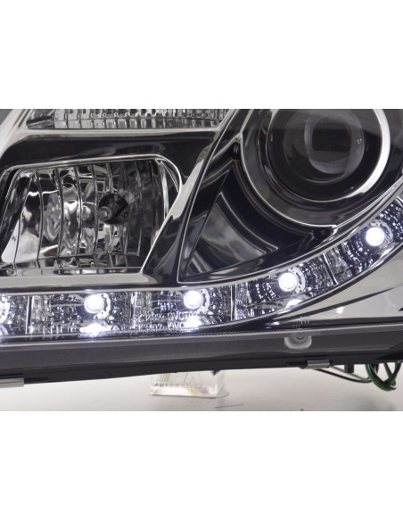Faro Daylight LED DRL look Opel Vectra C 02-05 cromato