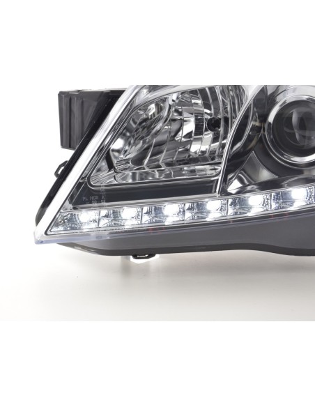 Faro Daylight Luce di marcia diurna a LED Opel Astra H 04-09 cromato